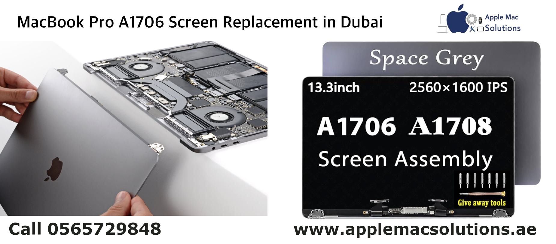 MacBook-Pro-A1706-Scrrend-Replacement